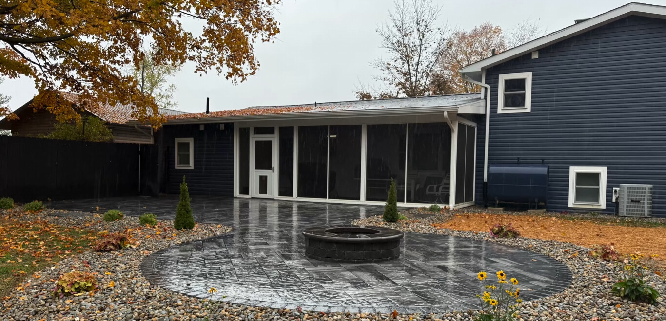Stamped and decorative concrete patio in Avondale, AZ